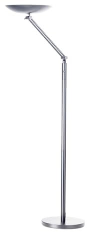 Unilux LED Deckenfluter Varialux, silbergrau