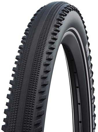 Schwalbe Hurricane Bicycle tire – All-Round tire 26, 27.25, 28, 29 inches – All Terrain Tire for MTB, Trekking Bikes, and e-Bikes – Wired Type – ADDIX Performance – RaceGuard