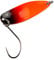 Fishing Tackle Max FTM Spoon Hammer 3,3cm 2,4g - Forellenblinker, Farbe:UV Signal rot/schwarz