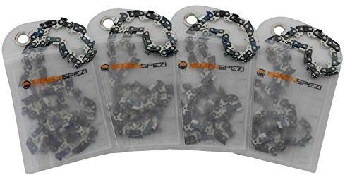 4 Sägenspezi Sägeketten 30cm 3/8 44TG 1,3mm Vollmeißel kompatibel mit Stihl Motorsägen und andere