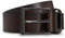 BOSS Herren Cole-Ant Sz35 Gürtel aus italienischem Leder mit Logo-Schlaufe Dunkelbraun 95