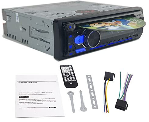 Universale 1 DIN 24 V Bluetooth autoradio Car Stereo Lettore MP3 CD VCD Dvd AUX USB Radio FM Auto Audio Auto Lettore unità di Testa Porta ISO