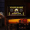 soulglass Benutzerdefiniertes Bar LED-schild, Personalisierte Bar-schilder Neon, Bar-leuchtschild, Bar-LED-schild, Neon-bar-schild Mit Namen, Bar-schild-licht, Offene Bar-LED, Willkommens-bar-schild