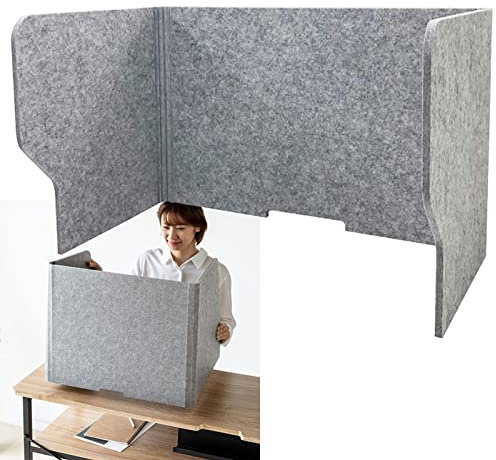 Tischtrennwand - Schreibtisch Sichtschutz, Schallschutz Freistehender Pinnwand, Spuckschutz W 24 32 39 Zoll× H 20 Zoll Faltbar Trennwand, Niesenschutz Leicht Zu Lagern Für Beruf Und Zu Hause ( Color :