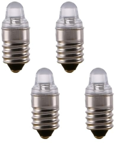 ShuoHui E10 3V 4300 K warmweiße LED-Glühbirne Taschenlampe Scheinwerfer Arbeitsscheinwerfer Taschenlampe Arbeitswerkzeuge (10)