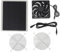 Ventilateur Solaire, Ventilateur à Panneau Solaire 10 W Résistant aux Intempéries avec Ventilateur CC pour Petits Poulaillers, Serres, Hangars, Niches pour Animaux Domestiques,