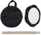 COMETX Übungstrommel, 25,4 cm (10 Zoll) Schlagzeug-Übungspad mit Drumsticks Tragetasche für Training
