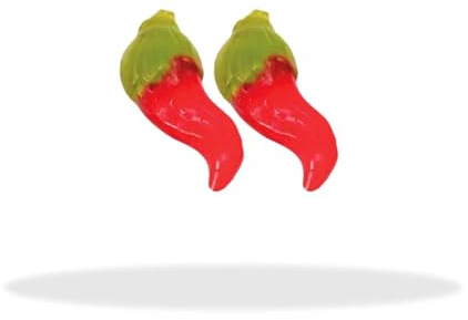 Ravazzi Fruchtgummi Hot Pepper mit Chili und Erdbeeraroma 1000g