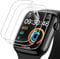 JETech Protector de Pantalla para Apple Watch Series 10 46mm, Película de TPU Flexible Autocuración, Anti-Arañazos HD Transparente, 3 Unidades