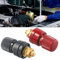 Remote Battery Power Junction Post Connector Terminal Kit, 6mm Stud, Flexible and