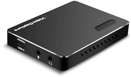 4K-HDMI-Videoaufnahmekarte, 1080P USB 3.1 8 GB HDMI-Videoaufzeichnungsaufnahmekarte mit Mikrofon, Aufnahmekarte für Streaming für Wins und für OS X-Systeme, Plug and Play
