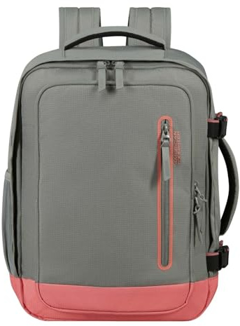 American Tourister Rucksack Freizeitrucksack mit Laptopfach Take2Cabin Sport Backpack MS 26,5L Sage/Coral khaki