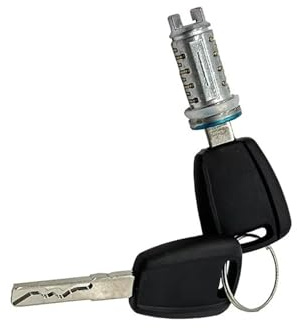Serrure Coffre Hayon Cylindre Serrure Barillet Porte Avec Clés Pour Fiat 500 07-20 Pour Fiat Doblo 01-10 Pour Punto Pour Mk2 99-03 Panda 03-12 Pour Alfa Pour Romeo 71771348