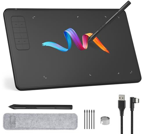 IMAGE Drawing Tablet 9,45 x 6,1 Zoll, 8192 Druckstufen