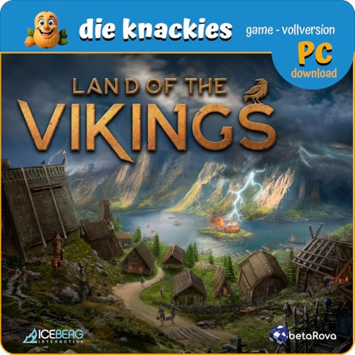 die knackies - Land of the Vikings für PC | Nordische Städtebau- & Survival-Simulation von Iceberg Interactive | Packendes Aufbau-Strategiespiel im Wikinger-Setting