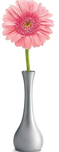 Tablecraft 7 Decorative Tabletop Metal Flower Vase | Commerical Quality for Restaurant or Home Use
