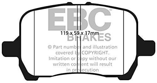 EBC Brakes DP21763 Greenstuff Bremsbeläge