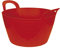 Kerbl Seau Flexible FlexBag Rouge, 12L