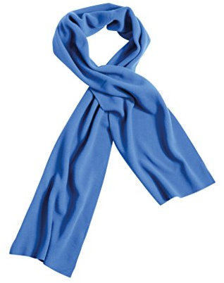 Myrtle Beach Extrabreiter Fleece Schal ohne Fransen (royal)