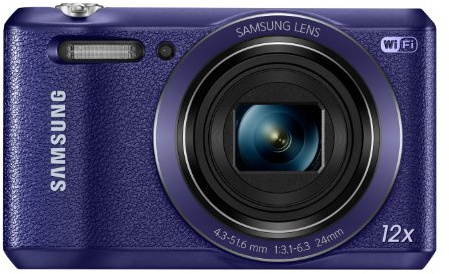 Samsung WB WB35F Compact Camera 16.2MP 1/2.3 CCD (Charging Transfer Device) 4608 x 3456 Pixels Purple - Digital Cameras (16.2MP, 4608 x 3456 Pixels, CCD (Charging Transfer Device), 12x HD, Purple)