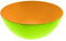 Zak Designs 2257-1890 Saladier en Forme Melon Plastique Vert/Orange