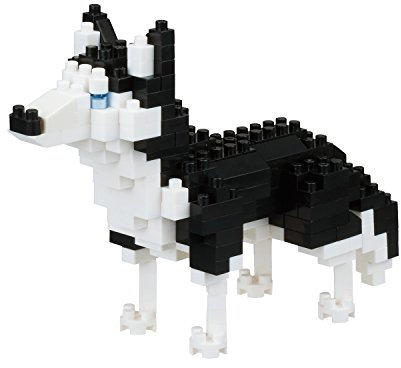 nanoblock NBC264 Dogs Siberian Husky, Multi