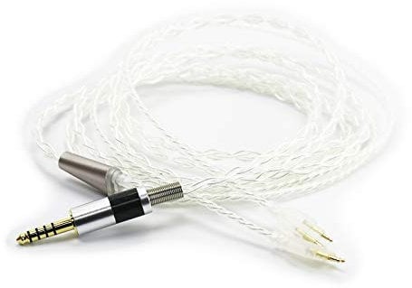 ABLET HiFi-Kabel mit 4,4 mm symmetrischem Stecker, kompatibel mit Sennheiser HD650, HD600, HD580, HD660S, Massdrop HD6XX, HD58X Kopfhörer und kompatibel mit Sony WM1A, NW-WM1Z, PHA-2A