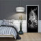 ForWall Fototapete Tür Vlies Türfototapete - Zebra Vet (211 cm. x 91cm.) AMF11767VET Türtapete TürPoster