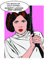 Komar Wandbild | Star Wars Classic Comic Quote Leia | Kinderzimmer, Jugendzimmer, Dekoration, Kunstdruck | ohne Rahmen | WB116-40x50 | Größe: 40 x 50 cm (Breite x Höhe)