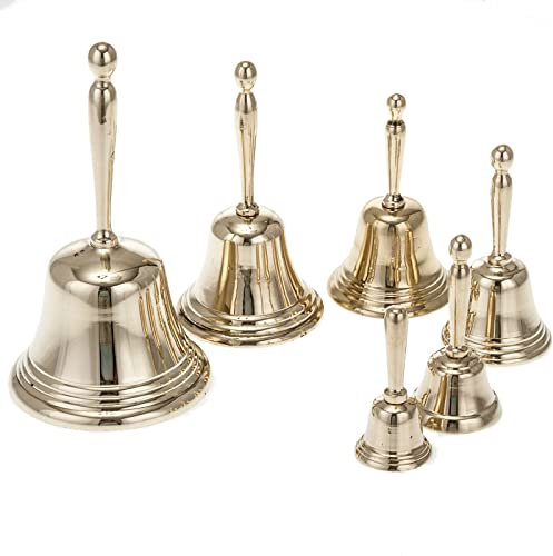 Holyart Campanello liturgico Un Suono Dorato Varie Dimensioni, 5 cm (2 INC.)