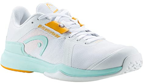 HEAD Women's Sprint Team 3.5 Clay Women WHAQ Tennisschuh, Weiss/blau, 38