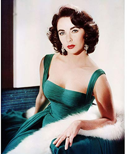 Póster Cartel Estrella Famosa Elizabeth Taylor Cine Retro Vintage Actriz 1