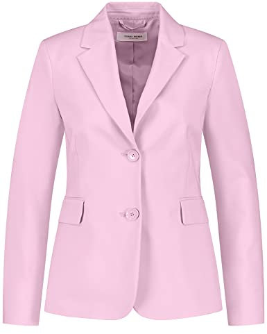Gerry Weber 130004-31307 Blazer à Manches Longues, Rose poudré, 38 Femme