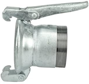 Giunto Filettato Femmina Zincato Portagomma Misura DN 80 | DN 100 Raccordi PG Zincati Sferici (DN 100 x 2)