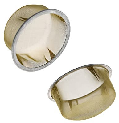 2X Tankdeckel Messing Sieb 60 mm für Simson AWO IFA MZ ETZ TS ES BK350 RT Jawa IWL
