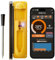 Wireless Meat Thermometers, Food Thermometer with 150m Wireless Range, Bluetooth Connection Smart APP Control, Charging Dock, USB C Charging Cable, Kitchen Thermometer for Oven, BBQ, Rotisserie