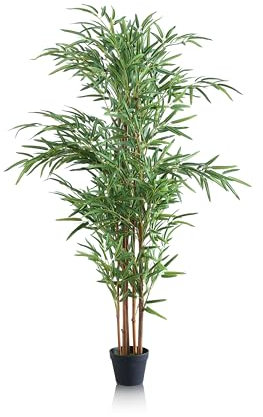 duehome | Plante Artificielle Bambou, Plante décorative, Plante synthétique de 150 cm de Hauteur