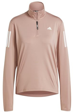 adidas Damen Own The Run Half-Zip Jacket, warm Clay, M