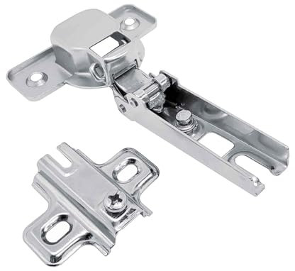 Stolmet Möbelscharniere Topfbänder 100 Stück Scharniere Set Mit Führung Öffnungswinkel 110° Hafele