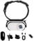 Pet Baby Cat Camera Collar, HD 1080P Dog Collar Camera Mini Body Camera Action Camera Wireless Collar Camer(white)