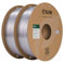 eSUN PETG Filament 1.75 mm, PETG 3D Printer Filament, Measurement Accuracy +/- 0.03 mm, 1KG pro Spule, 2 Spulen 3D Druck Filament für 3D Drucker, Natürlich