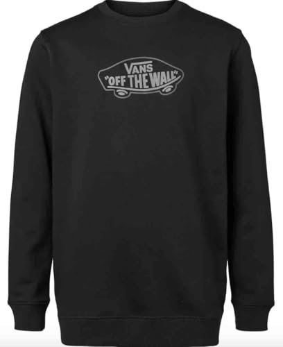 Vans off The Wall Board Crew-b Maglia di Tuta, Nero, M Uomo