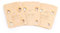 Solinder Gitarrenhalsausstege Musspor 3 Stück Gitarre Nackenstifte Tragbare Basshalsplatte Werkzeug Solide Ahorn Holz Gitarre Hals Shim Schutz 0,25/0,5/1 Grad Gitarre Nackenplatte Werkzeug Gitarre