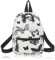 WisePoint Klein Rucksack, Nylon Kleine Rucksäcke Mädchen Rucksack für Frauen und Mädchen, Exquisite Damen Rucksack für Reisen, Einkaufen, Arbeiten (Schwarzer Schmetterling)