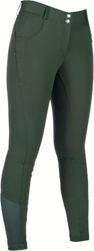 HKM Women's Ari Mid Rise Silicone Full Seat Pants