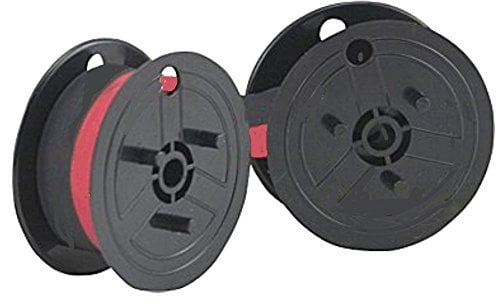 Farbband -Schwarz/rot- für Canon MP 1211 D - Farbbandspulen für MP 1211 D- Farbbandfabrik Original