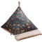 olizee ™ Creative Leinen Sitzsack Kissen Ständer für iPad, Tablets, Reader und Bücher Wintersweet