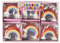 Schnooridoo 12 Radiergummi Regenbogen Rainbow Mitbringsel Kindergeburtstag Posten