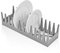 TemoWare 12 Plate Dishwasher Rack for Commercial Dishwasher Racks-Baskets
