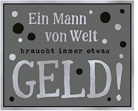 Depesche 10871-018 Wunscherfüller Soundbox zum Verschenken von Geld und Gutscheinen, mit Melodie und Geldbrief, ca. 11,2 x 9,5 x 3,5 cm
